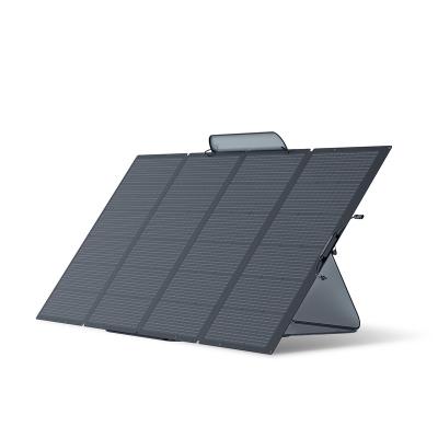 China Modern Modern ECOFLOW 400W Portable Solar Panel, Foldable & Durable, Complete with an Adjustable Kickstand Case, Waterproof IP68 for sale