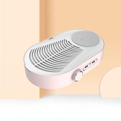 China ABS Electric Rechargeable Nail Vacuum Extractor Vacuum Dust Collector Nail Dust Collector with Reusable Filter for sale