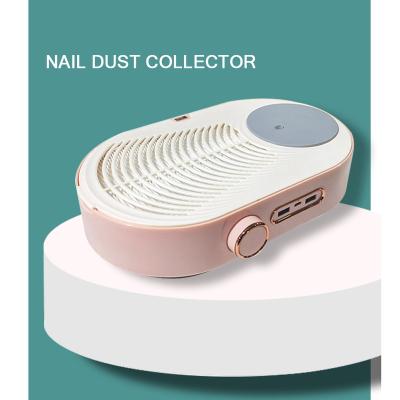 China Wholesale Multifunctional Rechargeable Nail Art Vacuum Cleaner ABS Nail Dust Collector Manicure Tool for sale