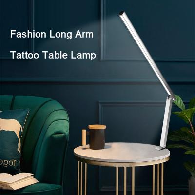 China Fashion Adjustable LED Desk Lamp Home Office Manicure Table Eye-care Lamps with Clip and Three Color Temperatures for sale