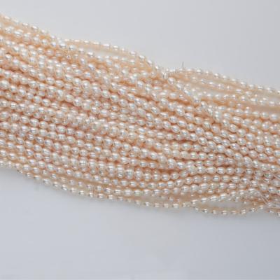 China Wholesale White True Strand Freshwater Pearl Bead 5-6mmMeasly Pearl Necklace For Jewelry Making Natural Freshwater Pearl for sale