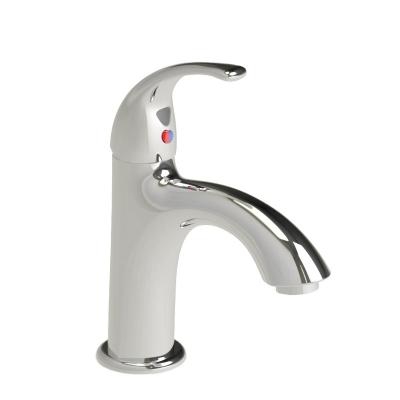 China Custom Wholesale Sink Transitional Faucet Manufacturer Chrome Single Control Lav Faucet for sale