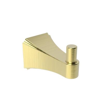 China SPIKE Gold Robe Hook In Bathroom PVD Satin Brass for sale