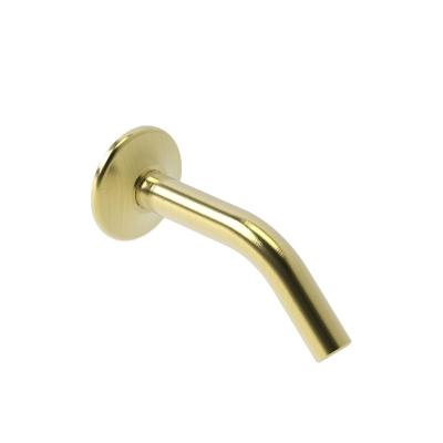 China 6 Inch Shower Arm In Satin Brass Gold PVD Bathroom for sale