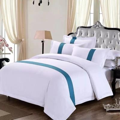 China Nondisposable Flourish Holiday Inn Grand White Express Hotel Bedding Sheets Set Sheets For Hotels for sale