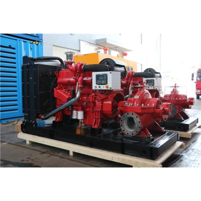 中国 Long Life Price Good Quality Cheap Diesel Fire Fighting Water Pump Set 販売のため