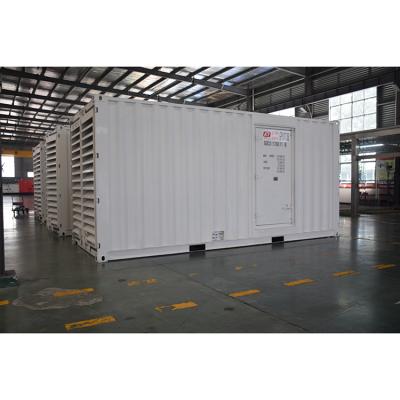 中国 Royal emergency power brand contianer proof enclosure 1200kw 1500kva natural gas power station generator with CHP approved by ISO CE 販売のため