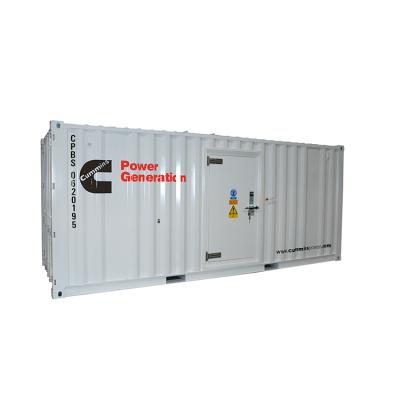 Κίνα Royal Industry Project Brand 1500kw 1875kva Soundproof Type Containerized Diesel Generator 50HZ 60HZ CCEC QSK38-G5 προς πώληση