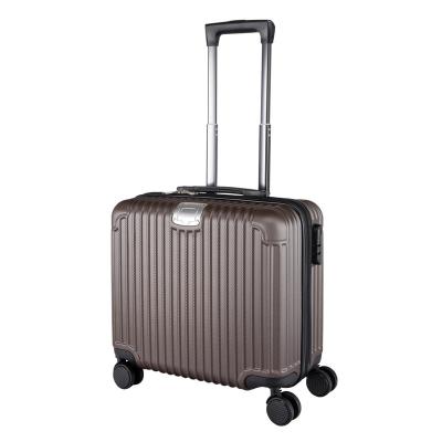 China Lightweight Business ABS Trolley Laptop Briefcase Luggage With Mute Universal Wheels for sale