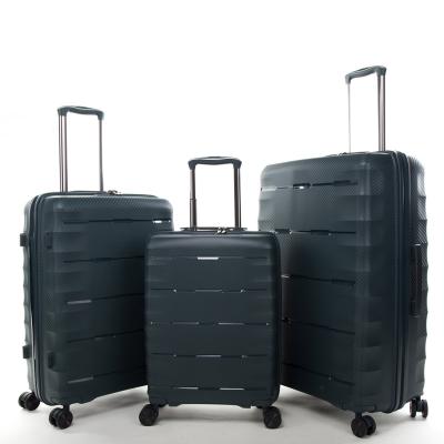 China School\travel\etc super lightweight material long-distance suitcase pp 20.25.29 inch +hand luggage for sale