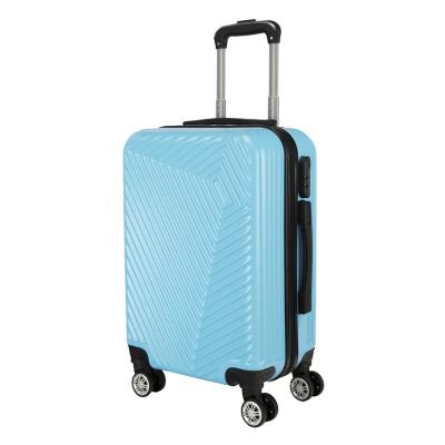 China High Quality& Reasonably Priced 3pcs PVC Luggage Set Travel Trolley Hand Case With 4 Rolling Wheels for sale