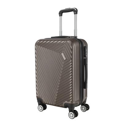 China High Quality& Reasonable Price Fashionable PVC Suitcases Set 3 Pcs Travel Trolley Luggage With Four Spinner Wheels for sale