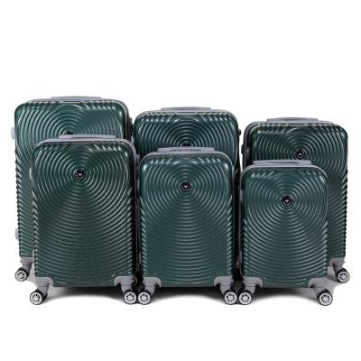 China School Trolley Luggage Suitcase Travel\New Design ABS Luggage Bottom Set of Travel\etc. 2020 new 6 pieces of set luggage for sale