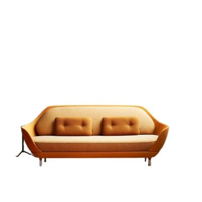 China Metal Frame High Quality Nordic Style Fabric Designed Living Room Sofa for sale