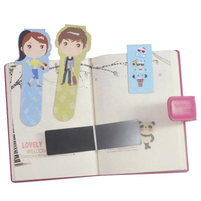 China Any Industry Can Be Used As Various Styles Of Promotional Gifts Full Color Printing Paper Magnet Bookmark Personalized Cute Character Design Bookmarks With Custom Logo for sale