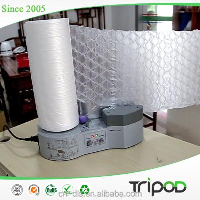 China Zero Fill To Make Package Shockproof Air Cushion Air Bubble Wrapping Film For Security Packaging for sale