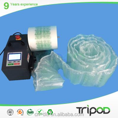 China CLOTHING Tripod Vacuum Fill Air Cushion Machine , Air Cushion Bags Making Machine for sale