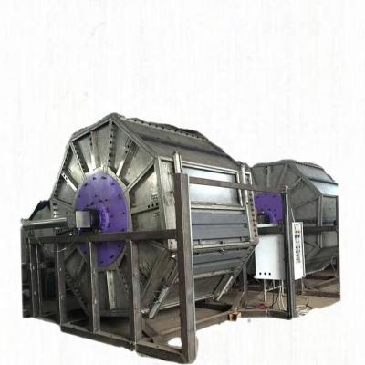 China Garment Shops Octagonal Stainless Steel Milling Dry Drum For Tannery Retannery Leather Dye Dry Mill for sale