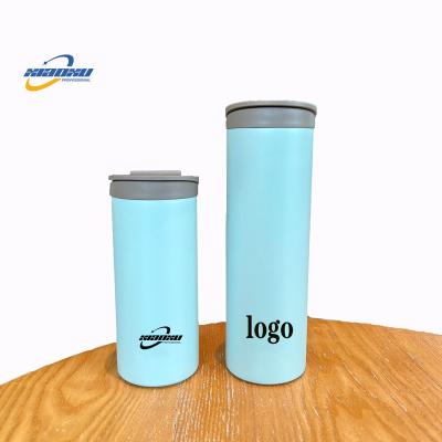 China Xiaoxu 500ml Stainless Steel NEW Design Double Wall Mugs Logo Sport Thermo Water Cup Viable Bottle Cups for sale