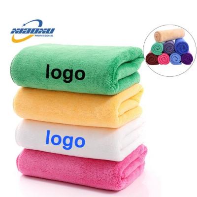 China Custom Beauty Hand Face Facial Logo Spa Hair Drying Towel Wholesale Soft Absorbent Salon Microfiber Cotton Child Safe Towel for sale