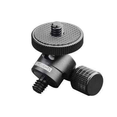 China Aluminum Alloy 360 Degree Swivel Bracket Ball Base Main Ball Tripod Head for sale