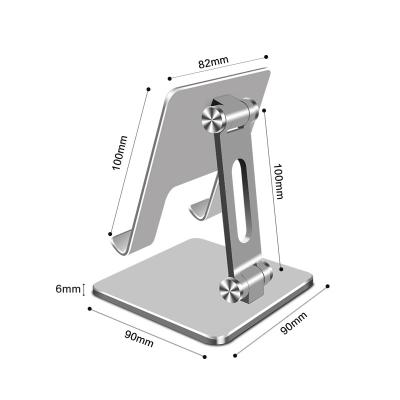 China Adjustable Adjustable Folding Mobile Phone Stand Holder Mount Desk Dock For iPhone Samsung IPAD Phone Holder for sale