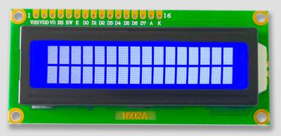 China ST7066 Controller 1/5 Lcd Bias STN Yellow Green 6 Oclock Angle Character LCD Module 20x2 for sale