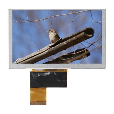 China 5 Inch 480x272 Resolution TFT LCD Module Glare/Haze-Free For Industrial Applications for sale