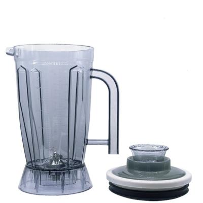 China Commercial OEM 3.9L PC Unbreakable Stirring Transparent Jar For Commercial Bar Blender for sale