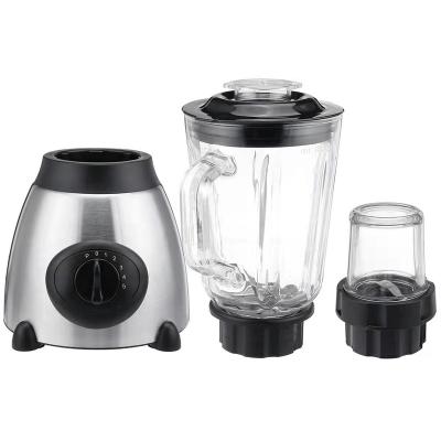 China Car Custom logo 2 in 1 Blender Juicer Y66 5 Speed with Stainless Steel Jar Electric Food Mixer Blender for sale