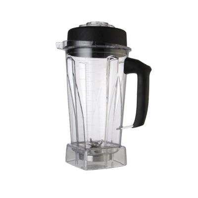 China Car Blender Mug Spare Parts 2L Plasti Jar Cup Blender Jug Juice Blender Candle Jars for sale