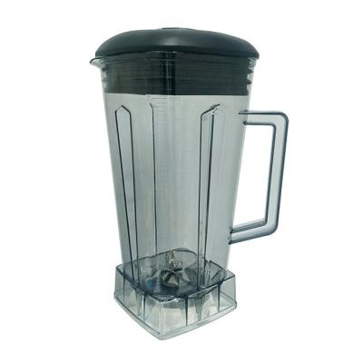 China Commercial Kitchen Blender Spare Parts: 2L PC Juicer Plastic Jar with Plunger for Fresh Juice Blender Smoothie Makers for sale