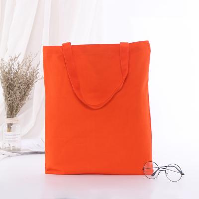 China Handled Eco-Friendly Canvas Reusable Shopping Bag Trustable Brand New Materials Multifunctional Bright Colors for sale