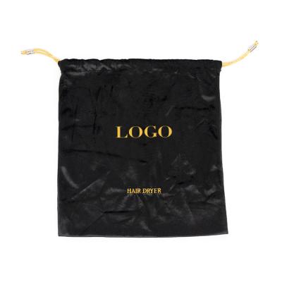 China Recyclable Custom Logo Good Selling Modern Design Large Velvet Dust Bag Shoe Hat Clothes Luxury Velvet Storage Packaging Bags for sale