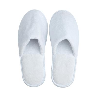 China Manufacturer Anti-Slip/Soft/Disposable Low Price Customized Sizes Soft Room Disposable Hotel Slippers for sale