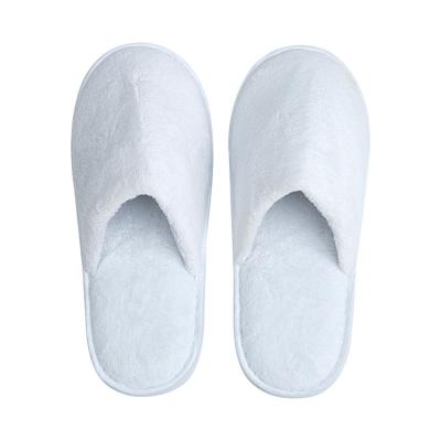 China Factory Direct Sale Anti-Slip/Soft/Disposable Pull Plush Anti-Slip Thickened Low Price Customized Sizes Disposable Bathroom Hotel Slippers for sale