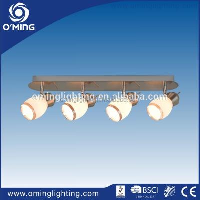 China Factory Outdoor Mounted Low Price Suspended 4 Spot Lighting Glass Ceiling Led Lamp Kitchen Ceiling Light Fixtures for sale