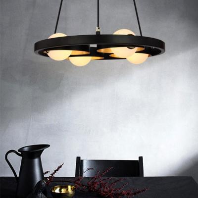 China Modern Nordic Design Aluminum Black Pendant Light Hotel Home Office Restaurant Lighting Designer Hotel Living Room for sale