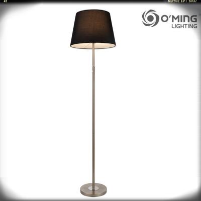 China Modern Wholesale Decorative Floor Lamp Shade Fabric Floor Lamp Alibaba Practical Floor Lamp Black for sale