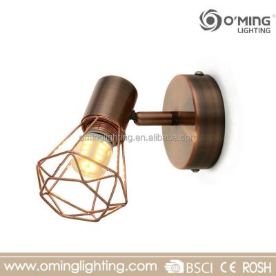 China Newest Arrival Decorative Lantern Wall Lights Living Room Wall Sconce Antique Copper Indoor Lighting for sale