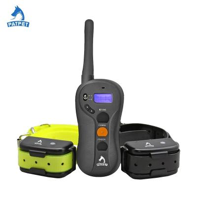 China Sustainable Popular Amazon Bark Trainer Anti Charging Waterproof Remote Control Dog Training Collar for sale