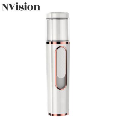 China USB Rechargeable Nano Handy Mist Sprayer Professional DEEP CLEANSING Facial Steamers for sale