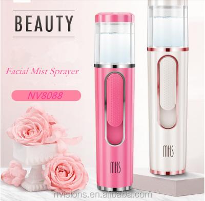 China New Design Personal Care USB Rechargeable Handy Facial Mist Sprayer NV8088 for sale