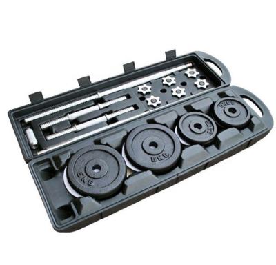 China Cast Iron Gym Equipment 50 Kg Dumbbell Black Paint Set For Body Building MT3058C for sale