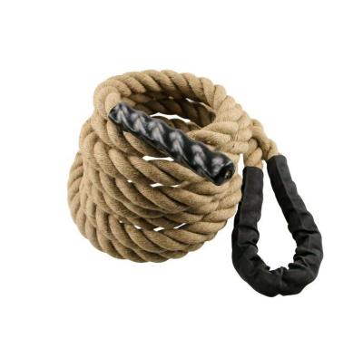 China Hemp Hemp Gym Ropes Climb Battle Rope High Strength Climbing Rope for sale