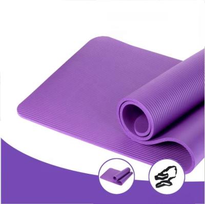 China Environmentally Friendly Non-slip Custom NBR NBR Yoga Mat for sale