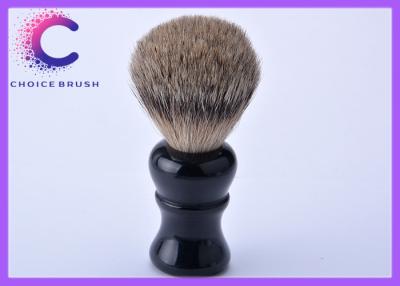 Chine Les meilleures brosses de rasage de cheveux de blaireau de poignée noire classique pour le soin personnel à vendre