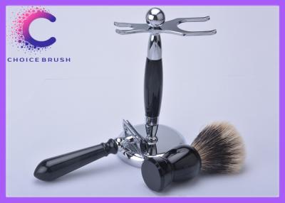 China Badger Shaving brush set , safety razor set for Gift for boy friend for sale