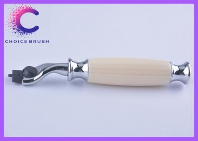 China Custom Ivory handle shaving razor men's grooming tools mach 3 razor for sale