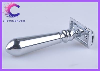 China Chrome Stainless + zinc alloy Double Edged Safety Razor for Barber shop for sale